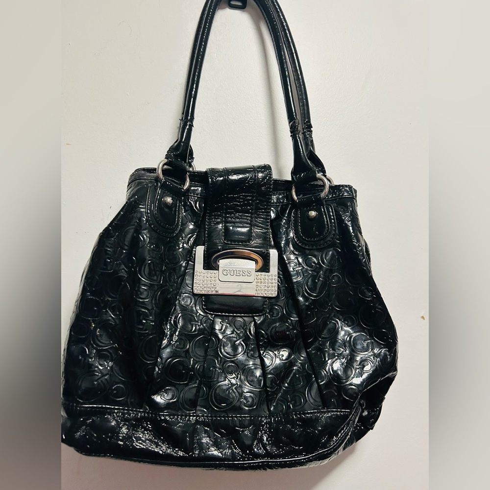 Large Black Guess Purse
